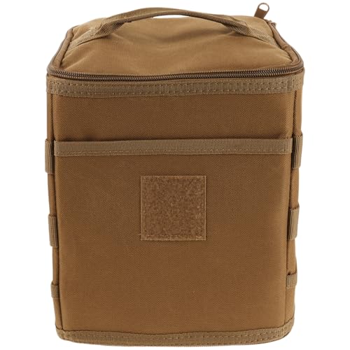 TOGEVAL Outdoor Portable Gas Canister Storage Bag for Campin