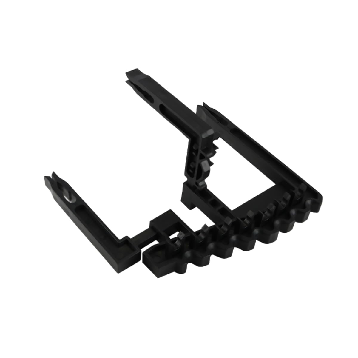 Organisateurs de clubs de golf Supports de tiges Golf 9 Iron Club Holders Divider ABS Shafts Holder Stacker s'adapte à toutes les tailles de sacs Organisateur Blk