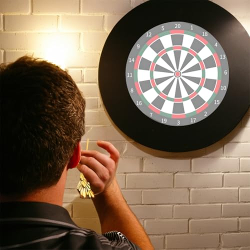 Dart Board Surround Ring,thk Protective Eva Wall Cover For Missed Throws,Easy Assembly For Home&Outdoor Use,Perfect Darts Accessory,Prevent Wall Damage With The Wall Protector Plate. (Black2.5) - Image 5
