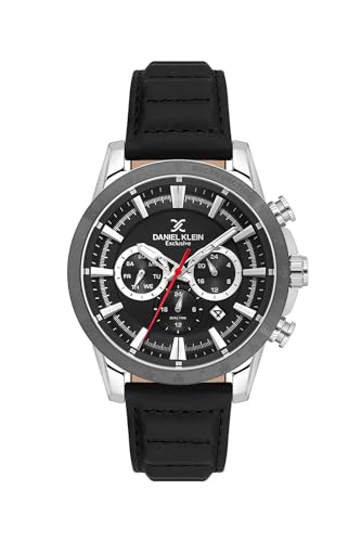 Image of Unisex Dial & Leather Straps Analogue Watch DK.1.14006-1