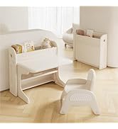 Amazon.co.jp: SOFTSEAA 子供用テーブル椅子セット 折りたたみ