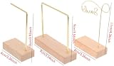 Dzrige 3Pcs Wooden Earring and Necklace Holder – Compact vertical design saves valuable space