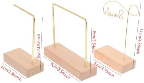 Dzrige 3Pcs Wooden Earring and Necklace Holder – Compact vertical design saves valuable space