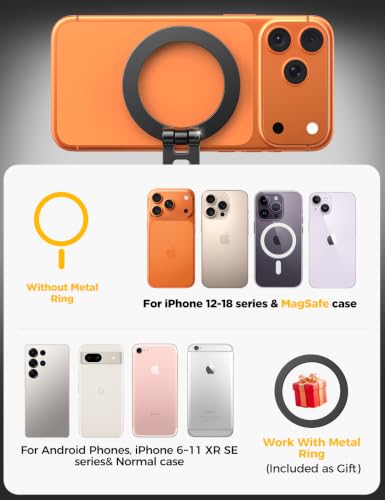 Joyroom Magnetic Phone Holder w/ Dual-Sided Magnets & Extension Hook - image 8