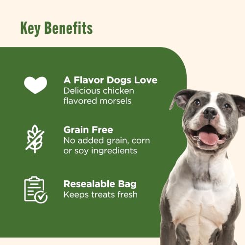 Image of Roasted Chicken, 12 oz. Bag : Rachael Ray Nutrish Real Meat Dog Treats