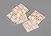TapeCase, 3M SJ3560, Clear Dual Lock Resealable Fastener, Polyolefin Adhesive, Clear, 1 in, 100 packs, 1 Count