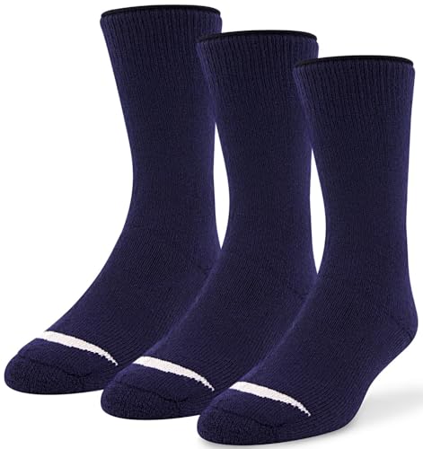 J.B. Field's Icelandic 30 Below Classic Winter Socks, 70% Merino Wool Heavyweight for Hiking, Trekking & Outdoor, 3 Pairs