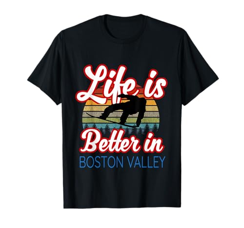 Recuerdo de Bolton Valley/ «¡La vida es mejor en Bolton Valley!» Camiseta