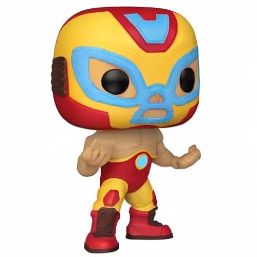 Funko Marvel Luchadores Iron Man - Figurine en Vinyle à Collectionner - Idée de Cadeau - Produits Officiels - Jouets pour Les Enfants et Adultes - Comic Books Fans