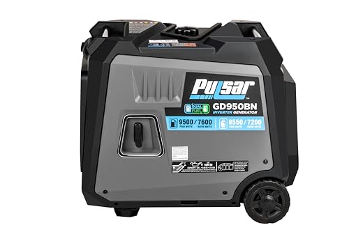 Pulsar 9500W Dual Fuel Portable Inverter Generator for Residential and Camping Use GD950BN - Image 5