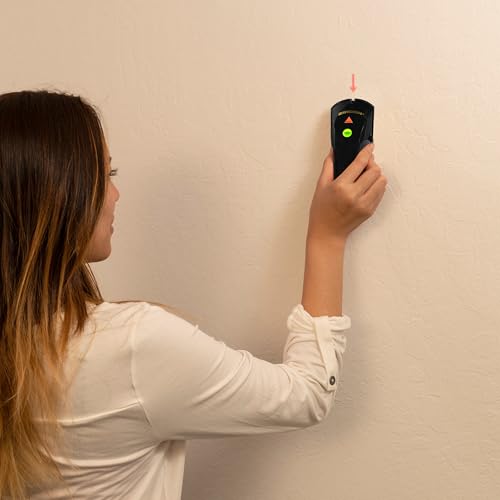 Zircon StudSensor Basic SL Wall Stud Finder – Edge Detection for Wood and Metal Studs Behind Drywall, LED Edge Alerts and SpotLite Beam for DIY Picture, Shelf and TV Mounting - Thumbnail 4