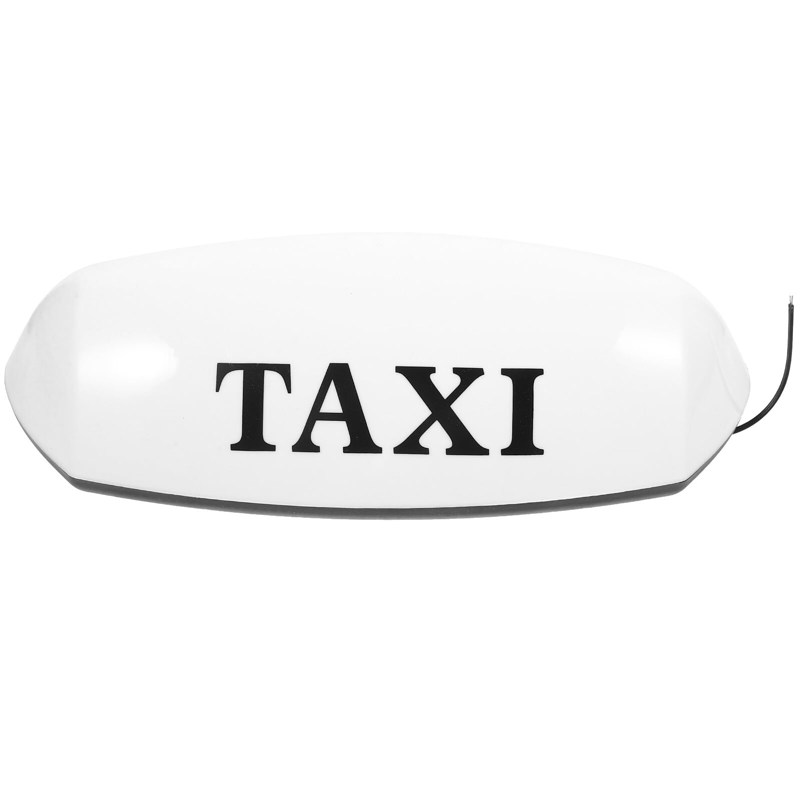 Panneau Lumineux Magnétique Blanc pour Taxi 12v en Plastique Pp Robuste et Non Déformable, Conduite Nocturne en Voiture