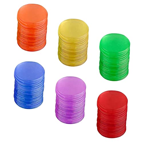 KOMBIUDA 1 Pack Bingo Chips Set Bingo Chip Game Markers Counting Pieces for Boys and Girls