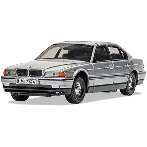 Corgi Diecast Model Cars - CC05105 James Bond Tomorrow Never Dies BMW 750il - 1:36 Pre-Built Model Vehicles Toy, Classic Metal Die Cast Collectible, Auto Toys Models for Adults - Black Cover