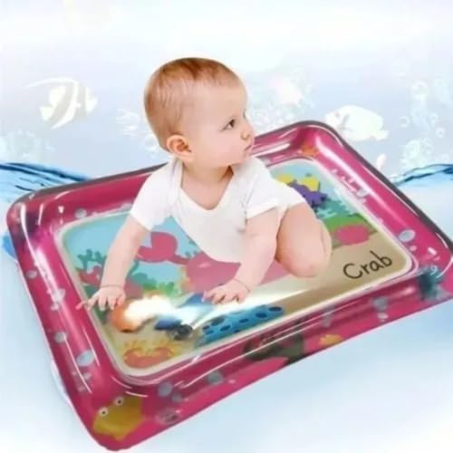 Almofada de Água para Bebê, Tapete Inflável e Resfriável Infantil...