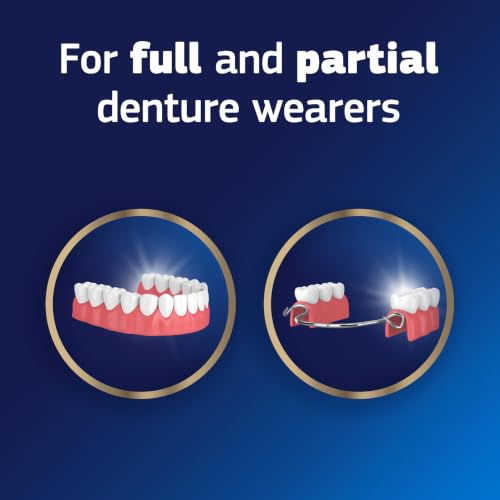Fixodent Ultra Max Hold Denture Adhesive, White, 2.2 Oz (Pack of 2) Detail