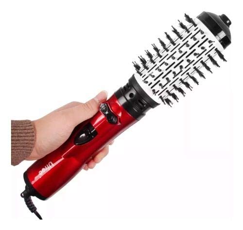Escova Rotativa Mágica Seca Modela Alisa Cabelo Mxna 110v