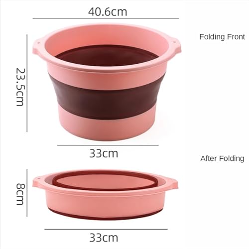 Cubeta plegable para baño de pies 10L miniatura 2