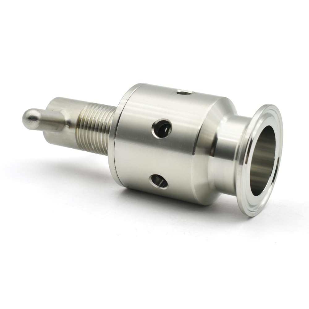 Válvula de presión Ajustable Clase Sus 304, 0,5-5 Bar, válvula de Escape de 1,5 "de Tres Clips con diámetro Exterior de 50,5 mm
