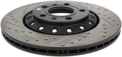 Image of StopTech 127.33102R Sport Drilled /Slotted Brake Rotor (Rear Right), 1 Pack