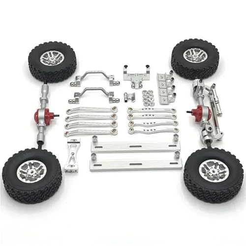 For WPL C64 C64-1 1/16 �����t�����g�ƃ��A�A�N�X���V���[�V�����N���b�h�v���}�E���g�T�C�h�y�_���^�C���Z�b�g Rc �J�[�A�b�v�O���[�h���i RC�p�[�c(WHITE)