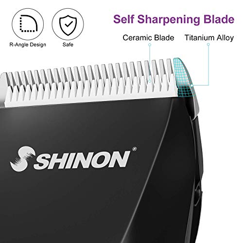 Cortapelo Hombre, slopehill Cortapelos Profesional Máquina de Cortar Pelo Babero Eléctrico Pantalla LCD Cuchilla de… - Imagen 3