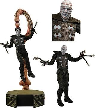 NECA HELLRAISER フィギュア　Dr.チャナード　箱なし欠品あり Dr. CHANNARD HELLRAISER movie series 3 action figure Deluxe BOXED