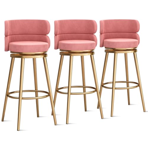 ���_���ȉ�]�o�[�X�c�[�� 1/2/3/4�r�Z�b�g �x���x�b�g�����X�c�[�� �n�C�o�b�N �L�b�`���A�C�����h�J�E���^�[�o�[�`�F�A �S�[���h�x�[�X�t�� �L�b�`���A�C�����h�A�J�E���^�[�A�o�[�p �s���N 3 PCS 65cm