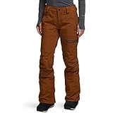 Volcom Damen Schneehose Knox, isoliert, Gore-tex - Braun - Groß
