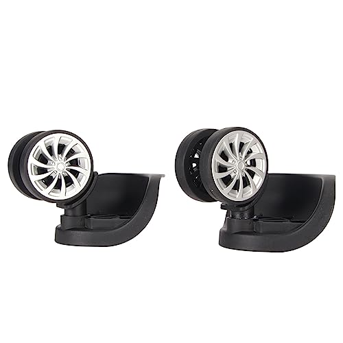Luggage Wheels 360 Degrees Rotating Lockable Quiet Antiwear Suitcase Caster Ideal Replacement for Silent Travelers4