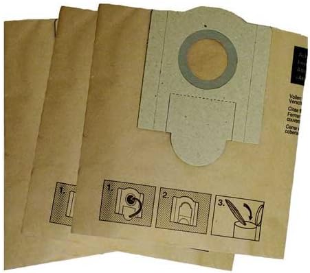 Fein 913038K01 Dust Extraction Filter Bag Turbo I Dust Extractor Vacuum - 3 per Package