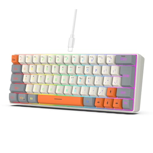 JjJL[{[hLEDz[ItBX̃R[htQ[L[{[h63 Keys Office Keyboard For PC GamersfXNgbv