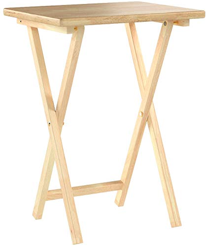 "Amazon Basics TV Tray Tables (Set of 4)" - Image 3