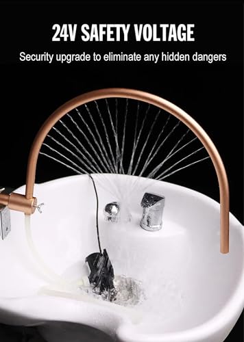Circulation d'eau spa de tête à 21 trous pour bol de shampooing - 4