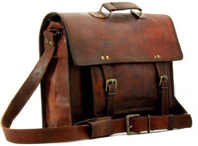 pranjals house Leather Bag 15 Big Pocket Genuine Laptop Bag/Messenger Bag/Satchel Bag For Men & Woman (B071DWCB8X) Amazon Price History, Amazon Price Tracker