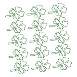 SOPOTUTU Büroklammern In Büroklammerform Dekorative Büroklammern Dekorative Büroklammern Süße Büroklammern Büroklammern Grünes Metall 30 Stück