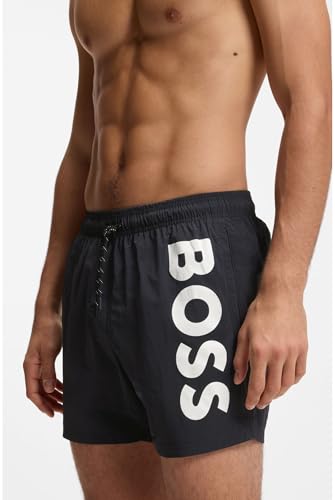 Boss Para Hombre. 50514502 BañAdor Octopus Negro (S), Beachwear, Poliamida - 5