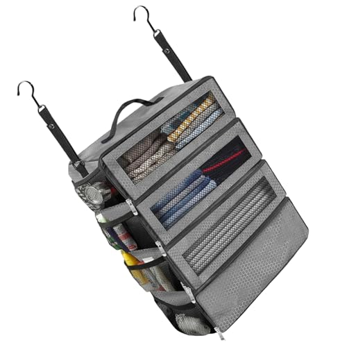 Foldable Travel Clothes Storage Bag Unique Foldable Clothing Storage Bag With Multiple Sections For Neat Arrangement