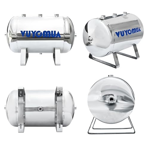 Image of 7.9Gallon 304 Stainless Steel High Pressure Mini Small Portable Air Tank Air Reservoir Water Storage Tank(30L-SG)