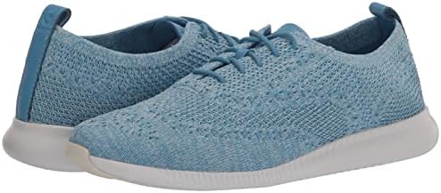 COLE HAAN Women's 2.Zerogrand Stitchlite, Azure Blue/Oxford Blue Pretwisted Knit/Optic White, 5.5 | Image 6