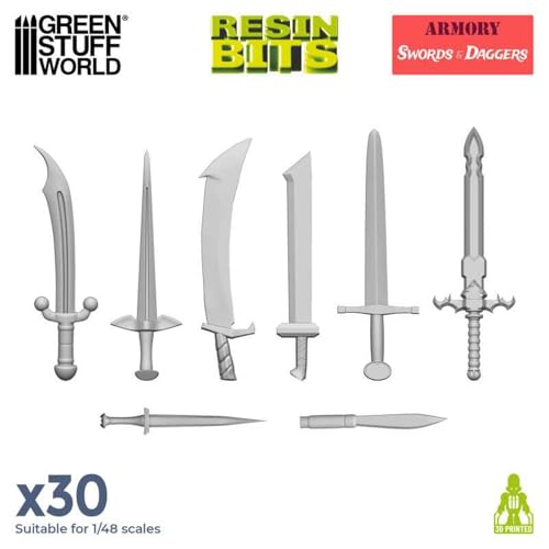 Kit d'impression 3D d'épée pour customiser les figurines de diorama GSWD-12791 - 4