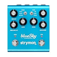 THE SKY IS THE LIMIT - Unlock your creativity with blueSky, a trailblazing reverb pedal that redefines what is sonically possible in a compact format. Plug in and discover three-dimensional ambiences so rich and expansive that you can easily get lost...