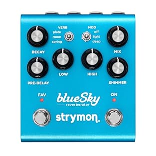 THE SKY IS THE LIMIT - Unlock your creativity with blueSky, a trailblazing reverb pedal that redefines what is sonically possible in a compact format. Plug in and discover three-dimensional ambiences so rich and expansive that you can easily get lost...