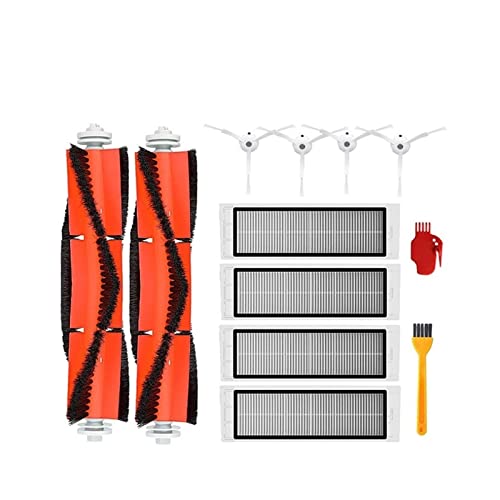 Xiaomi Mi 1 1S Roborock S5 S50 Max Mijia�|���@�A�N�Z�T���[�T�C�h�u���V�ƌ݊����̂��郍�{�b�g�|���@Hepa�t�B���^�[���C���u���V (Color : 12pcs)