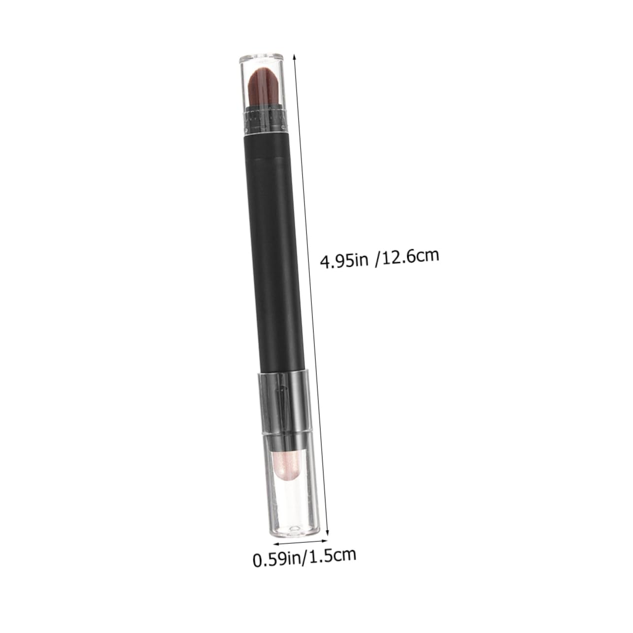 SOESFOUFU 2pcs Eye Shadow Pencils Dual Sided Brush Eye Makeup Pen Set for Women Natural Easy Application