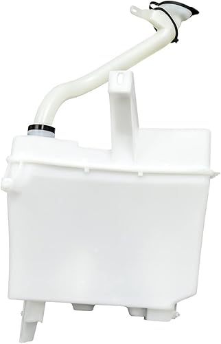 Miniatura 2 de DNA Motoring OEM-WT-NI1288124 Depósito de líquido para limpiaparabrisas estilo fábrica con tubo de tapa y bomba compatible con 07-11 Versa Sedan