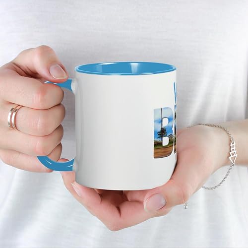 Mug de cerámica 11 oz con colores surtidos miniatura 5