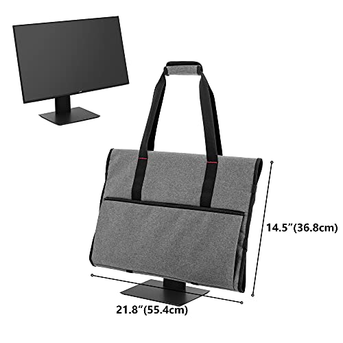 Trunab Carrying Case For 24" Monitors/Lcd Screens Compatible With Imac 21.5"/24", Protective Monitor Travel Bag With Padded Velvet Lining (Patented Design) #TOP7