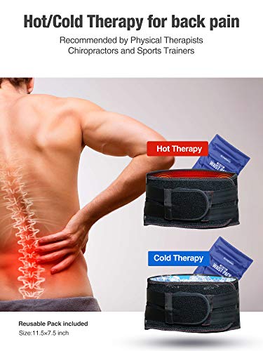 back brace with ice pack