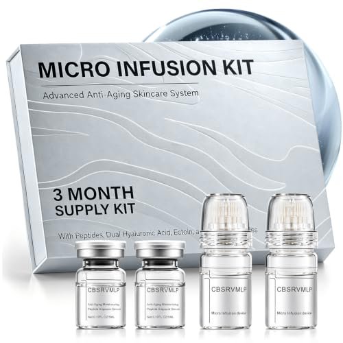Micro Infusion System for Face, 0.25mm Cosmetic Surface Tip Serum